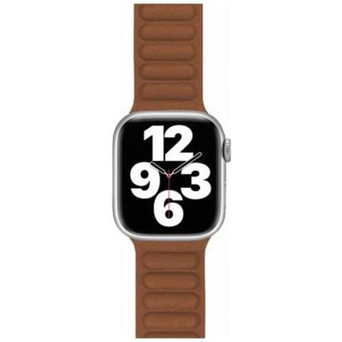 Cinturino In Pelle Per Apple Watch 38-40-41mm, Marrone Chiaro - Foto 2