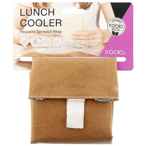 Sacchetto Riutilizzabile Per Alimenti Carta Kraft Tessile (34 X 34 Cm) - Foto 3