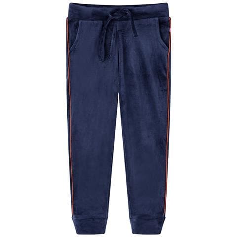 Pantaloni Tuta Per Bambini Blu Marino 128 - Foto 1