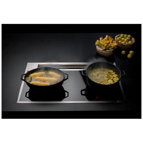 Piano Cottura da Incasso a Induzione 4 Zone Cottura da 89 cm Colore Nero - Foto 2