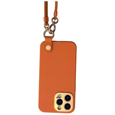 Cover Per Iphone 14 Pro Altra Strap Magsafe, Arancione - Foto 5