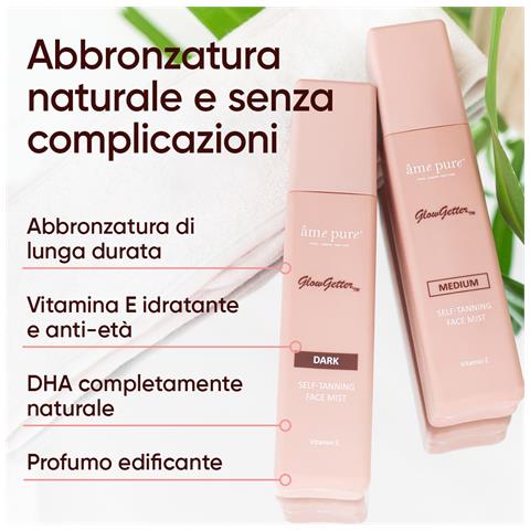 Glowgetter Spray Autoabbronzante | Medio - Idratante E Anti-invecchiamento - Foto 2