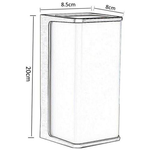 Applique Led Luce Bianca Lampada Da Muro 10 Watt Interno Esterno Ip65 Bianco - Foto 5