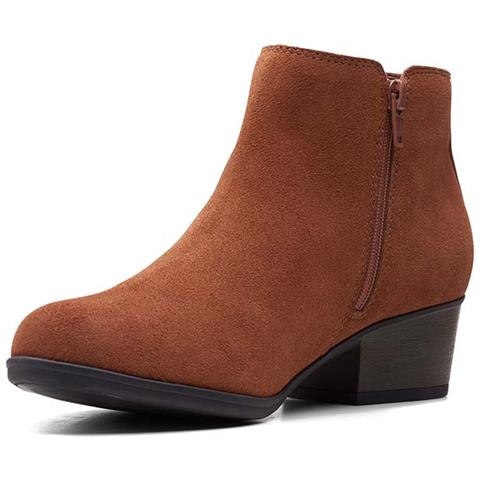 Donna Adreena Flora - Stivali Con Zip In Pelle Marrone 37,5 - Foto 3