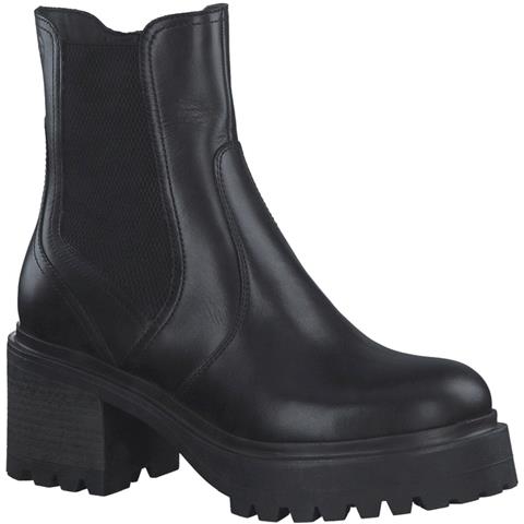 Black Casual Closed Booties Stivaletti Pelle Scarpe Donna Nero Eu 37, 1-26486-41 003 - Foto 1