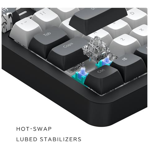 Alu Bushido - Tastiera Gaming Meccanica Ansi (eng) - Foto 7