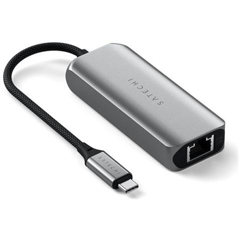 Hub Usb-c 4-en-1 Con Ethernet 2,5 Gbps In Alluminio, Grigio - Foto 4