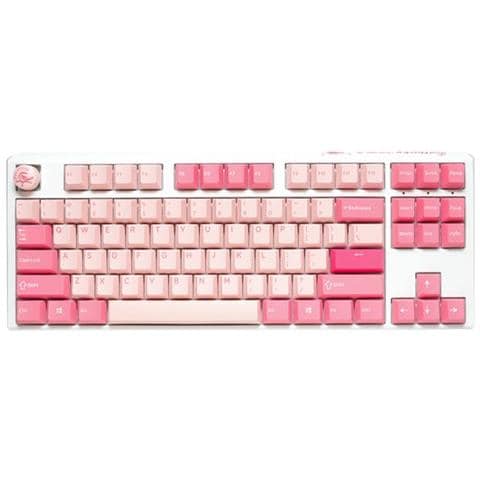 One 3 Tkl Gossamer Pink Tastiera Giocare Usb Inglese Us Rosa, Bianco - Foto 1
