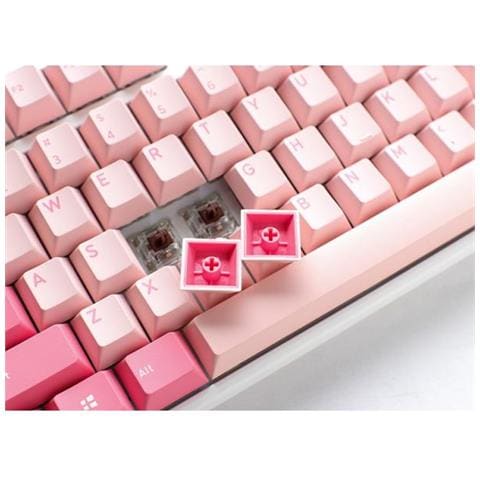 One 3 Tkl Gossamer Pink Tastiera Giocare Usb Inglese Us Rosa, Bianco - Foto 3