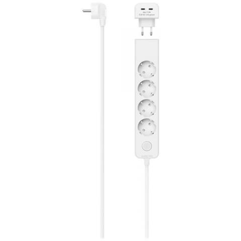 00223191 Prolunghe E Multiple 1,4 M 5 Presa (e) Ac Interno Bianco - Foto 1