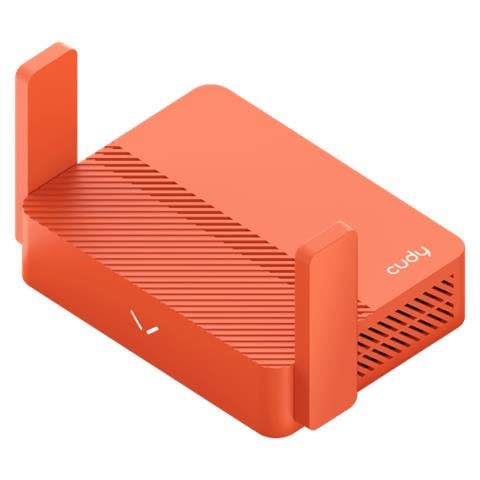 Ac1200 Router Wireless Fast Ethernet Arancione - Foto 3