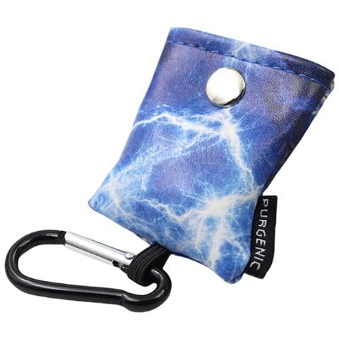 Portachiavi Con Panno In Microfibra Per La Pulizia Degli Occhiali Blue - Foto 1