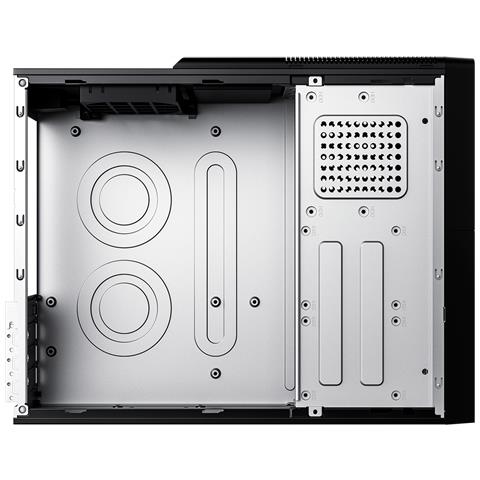 PC micro ATX T313 Slim Basso profilo (Slimline - stilizzato) Nero - Foto 5