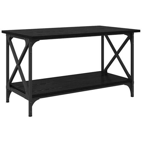 Tavolino da salotto Rovere nero 80 x 45 x 45.5 cm - Foto 1
