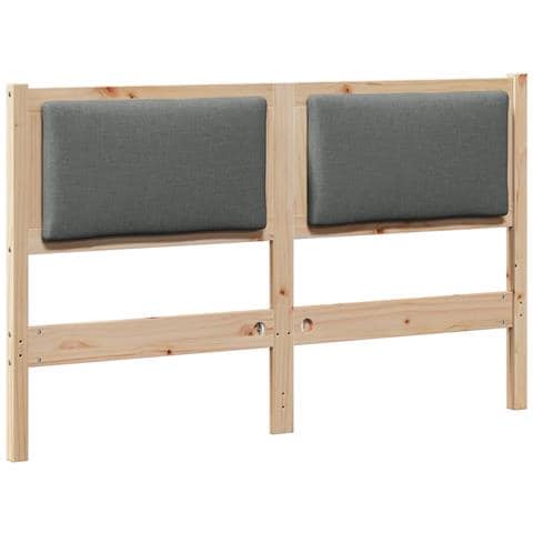 Testiera Altro Marrone 160 cm Legno di pino massello - Foto 1