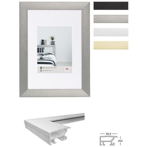 Aluline Telaio In Alluminio 50x70 Acciaio - Foto 2