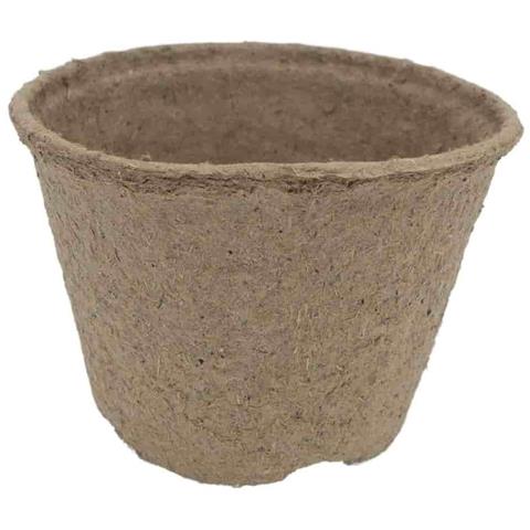 Vaso Biodegradabile  Vaso Compostabile 14x10 Cm Per Semina - Foto 1
