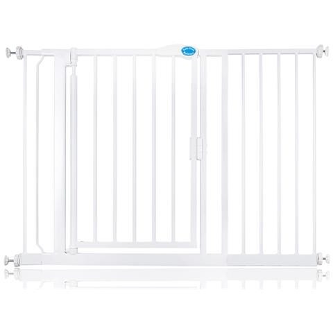 Bettacare Cancelletto Per Scale Con Chiusura Automatica, 118,2cm - 125,2cm, Bianco - Foto 1