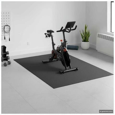 Tappetino di Protezione Sportiva Nero 213 x 152 x 0,6 cm - Foto 2