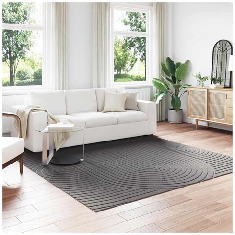 Tappeti per area HUARTE Antracite 240 x 240 cm Poliestere - Foto 2