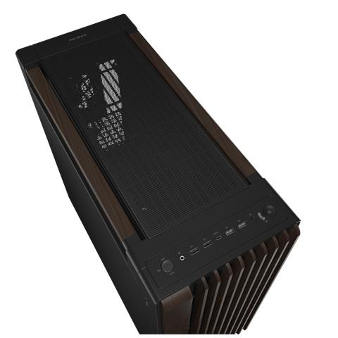 ProArt PA602 Wood Edition Modern Black - Metal Panel Midi Tower Nero, Legno - Foto 2