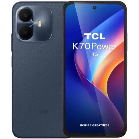 K70 Power 4G 256GB 8GB Ram Display 6.8" Main Camera 50MP Selfie 8MP Dual nanoSim Ibrida USB tipo-C Android 16 Helio G100 Turbo 6500mAh Space Gray - Foto 1