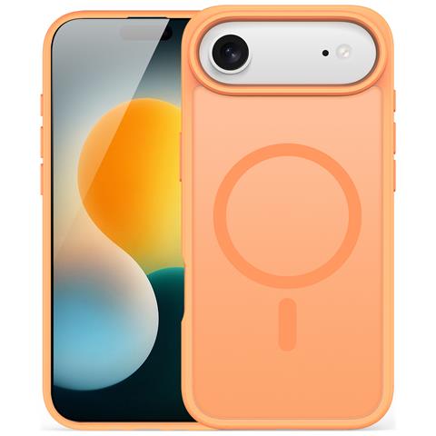 Cover per iPhone Air - TPU+PC, Arancione, MagSafe - Foto 1