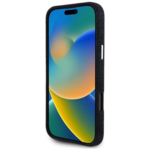 Custodia Guess Nera Per Iphone 16 Pro Max Con Logo - Foto 1