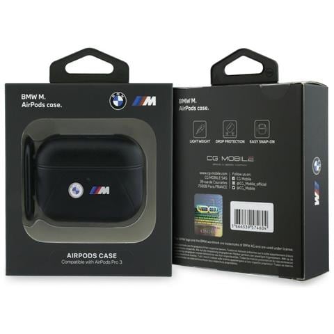 Custodia Airpods Airpods Pro 3, Nera Bmw - Foto 4