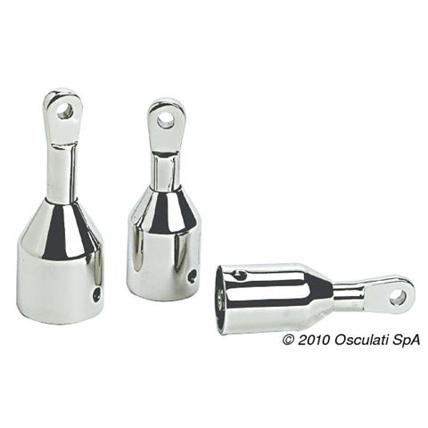 Cappuccio inox per tubo 30 mm - Foto 1