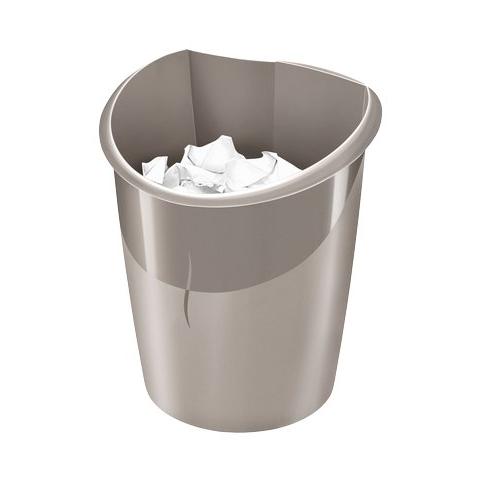 Cestino - grigio antracite metallizato - 31,8x27,8x38 cm - 1003200201 - Foto 1