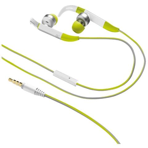 Auricolari Sportivi Fit In-Ear Cablato Colore Verde - Foto 5
