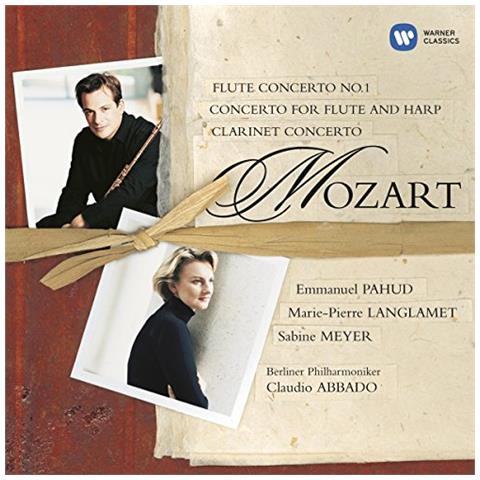 Mozart \ pahud / meyer / bpo / abbado - Mozart: Flute Concerto No. 1 / fl - Foto 1