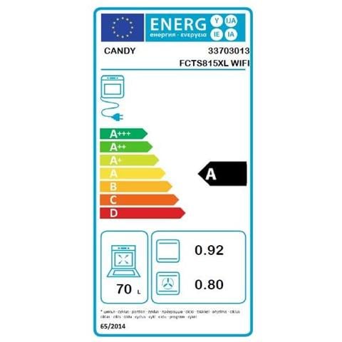 Forno Elettrico da Incasso New Timeless FCTS815XL WIFI Capacità 70 L Multifunzione Ventilato Cottura a Vapore Potenza 2700 W Colore Inox - Foto 3