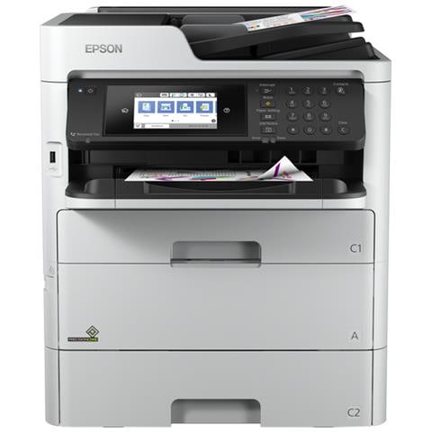 Stampante Multifunzione WorkForce Pro WF-C579RDWF Inkjet a Colori Stampa Copia Scansione Fax A4 34 ppm Wi-Fi / Ethernet / USB - Foto 1
