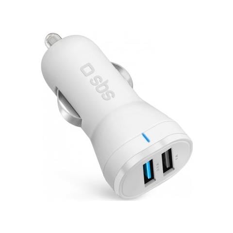 Caricabatterie Da Auto Con Tecnologia Intelligent Charge E Due Uscite Usb Da 2.1a E 1a - Foto 1