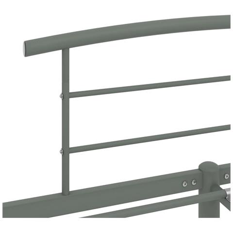 Giroletto Grigio In Metallo 200x200 Cm - Foto 2
