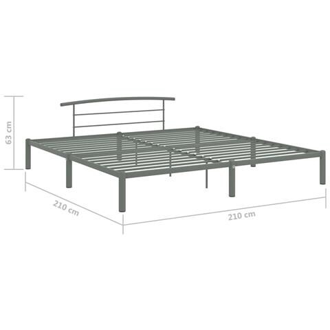 Giroletto Grigio In Metallo 200x200 Cm - Foto 7