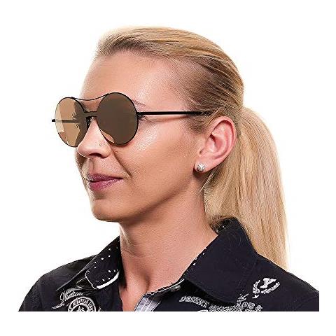 We0211 02g 00 Montature, Nero (nero Opacomarrone Specchiato), 0.0 Unisex-adulto - Foto 2