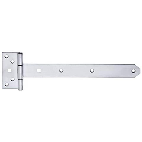 326142, Bandella Una Cerniera, Con Spina Rivettata, In Acciao Inox, Fascia: 292 X 34 Mm, Cerniera: 92 X 44 Mm - Foto 1