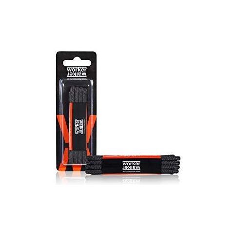 Rotonde Merletti Di Pattino Per Lavoro Le Scarpe Salute E Sicurezza Stivali Forte Del Tessuto Vari Colori Lunghezze Made In Europe Dalloperaio Walker Laces 120 Cm - 47 Pollici 91 - Nero - Foto 2