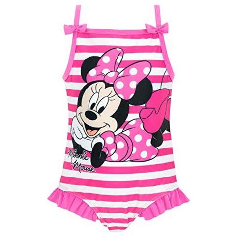 Disney Minnie Mouse Della Ragazza Del Costume Da Bagno 18 - 24 Mesi Rosa - Foto 1