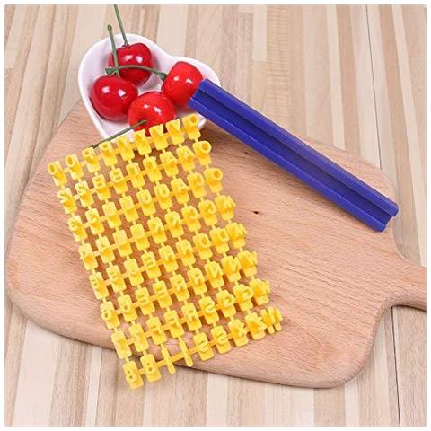 Cookie Stamp Timbri Torta Lettera Xcozu Glassa Fondente Lettera Biscotto Bollo Francobolli Pressa Del Biscotto Lettera Per Clay 72 Pcs Alfabeto Numero Goffratrice Muffa Taglierina Fai Da Te Fare Qualsiasi Lettera Messaggio - Foto 4