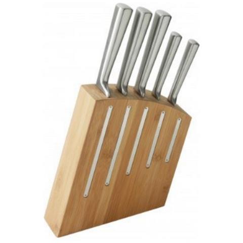 Ceppo Di Bambù Con 5 Coltelli Kimono - 18516 - Foto 1