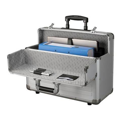 Valigetta da Pilota in Alluminio Colore Argento - Foto 1