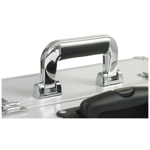 Valigetta da Pilota in Alluminio Colore Argento - Foto 3