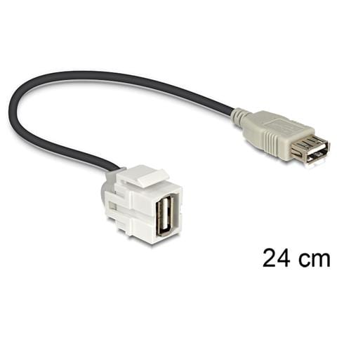 86329 USB 2.0 A USB 2.0 A Nero cavo di interfaccia e adattatore - Foto 1