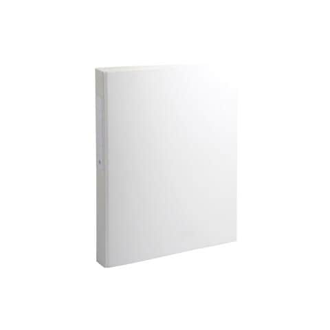 Ring Binder - 25 mm Binder Capacity - A4 - 210 mm Larghezza x 297 mm Lunghezza Dimensione Foglio - 2 Chiusura - Polipropilene - Bianco - Foto 1