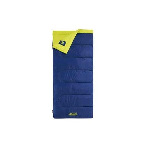 Heaton Peak 220 Adulto Rectangular sleeping bag Cotone, Poliestere Blu, Giallo - Foto 2