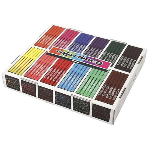 288 Pennarelli Colortime - Colori Assortiti - Punta 2 Mm - Foto 1